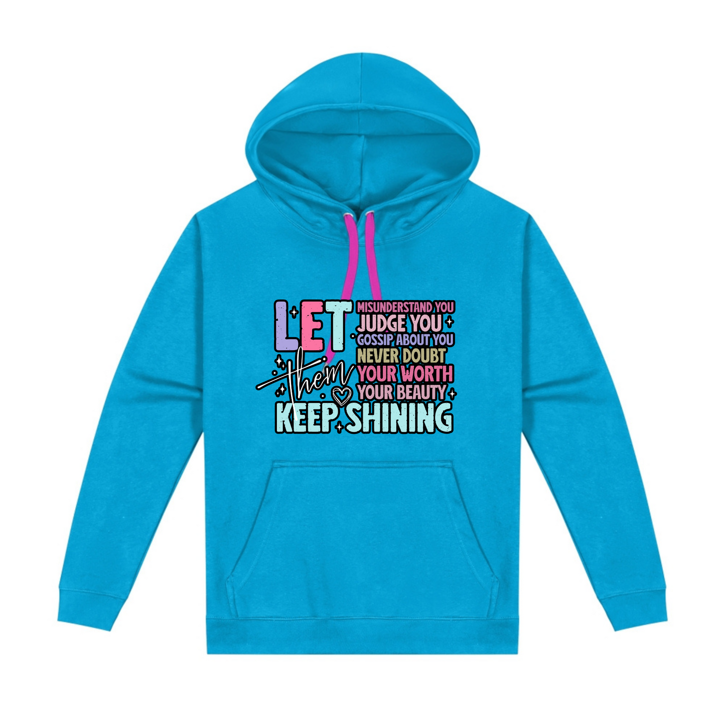 Let Them Front - Unisex ColourCord Hoodie