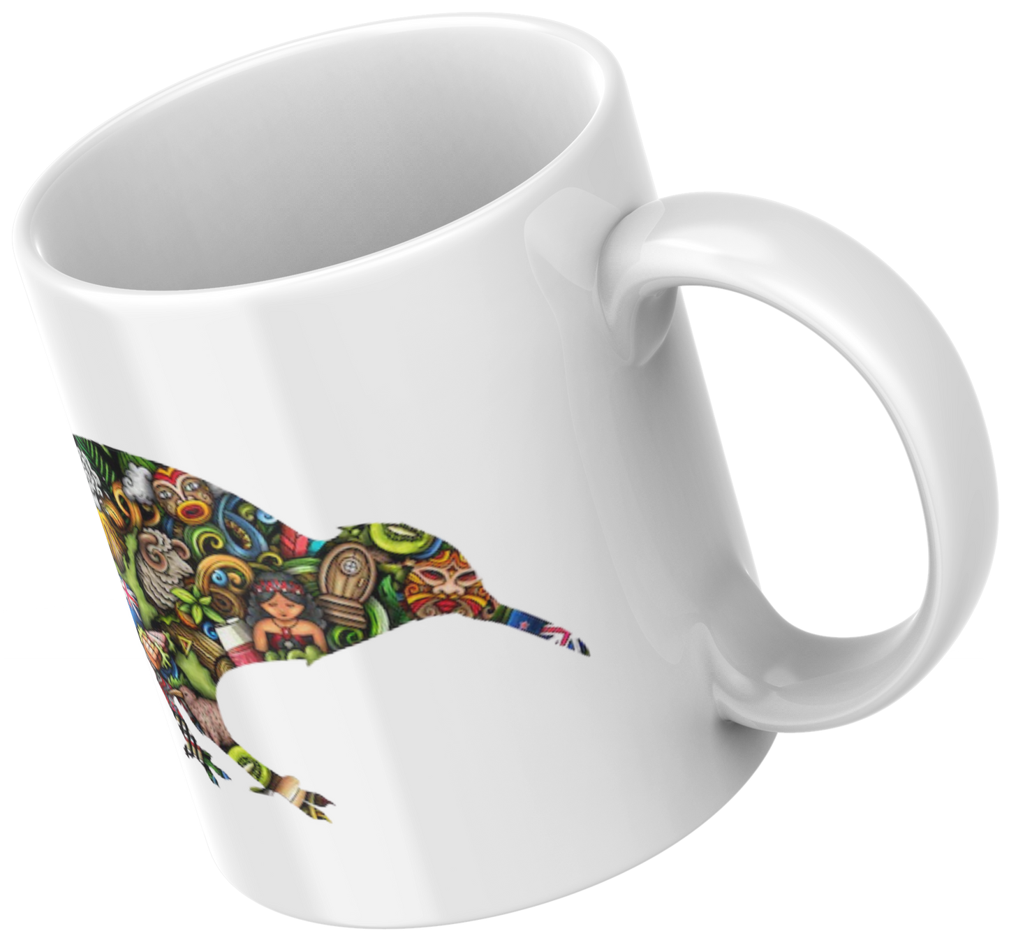 Kiwi Collage - Mug