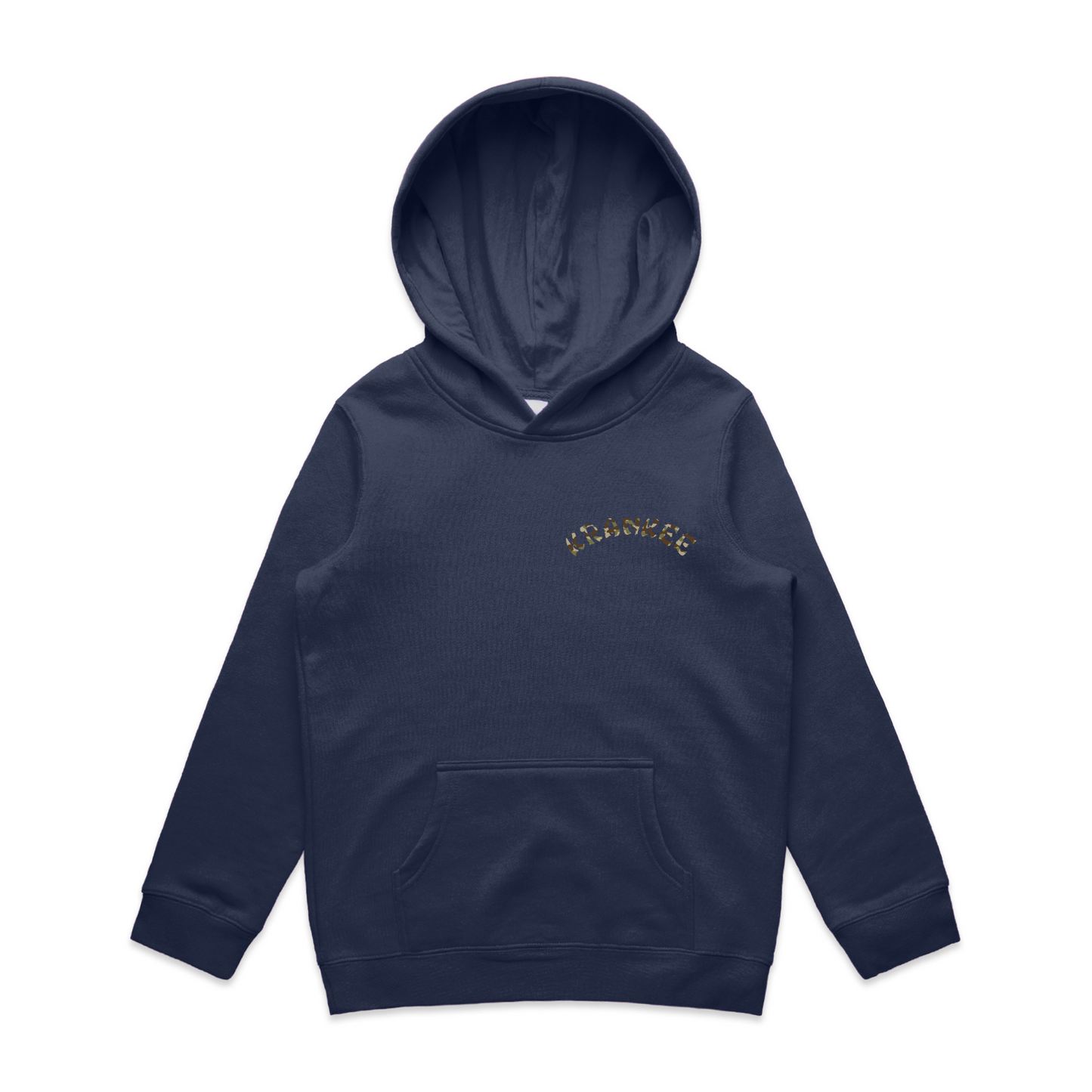 Kids Camo Back Hoodie