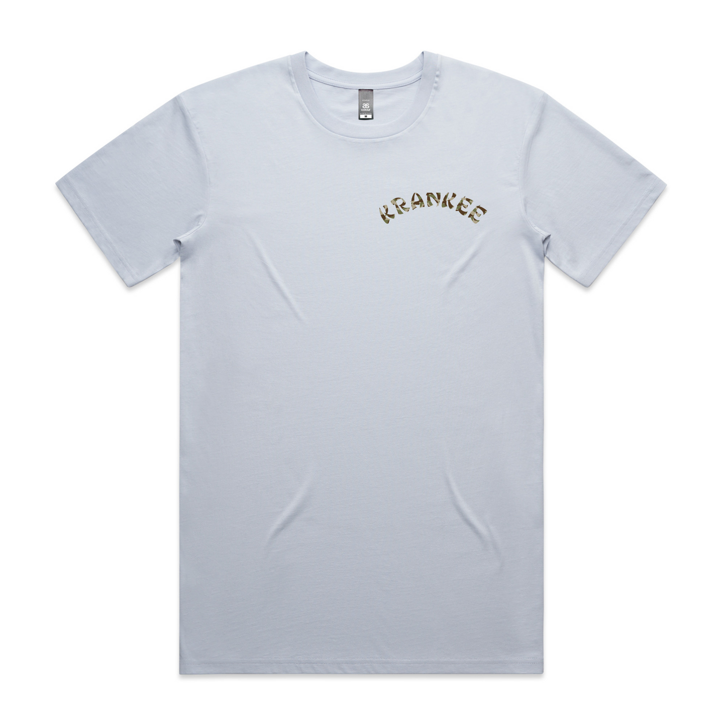 Mens Camo Back Tee