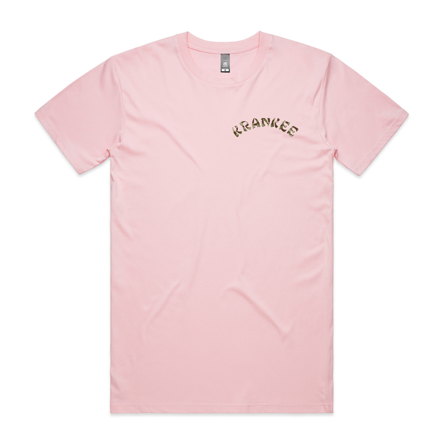 Mens Camo Back Tee