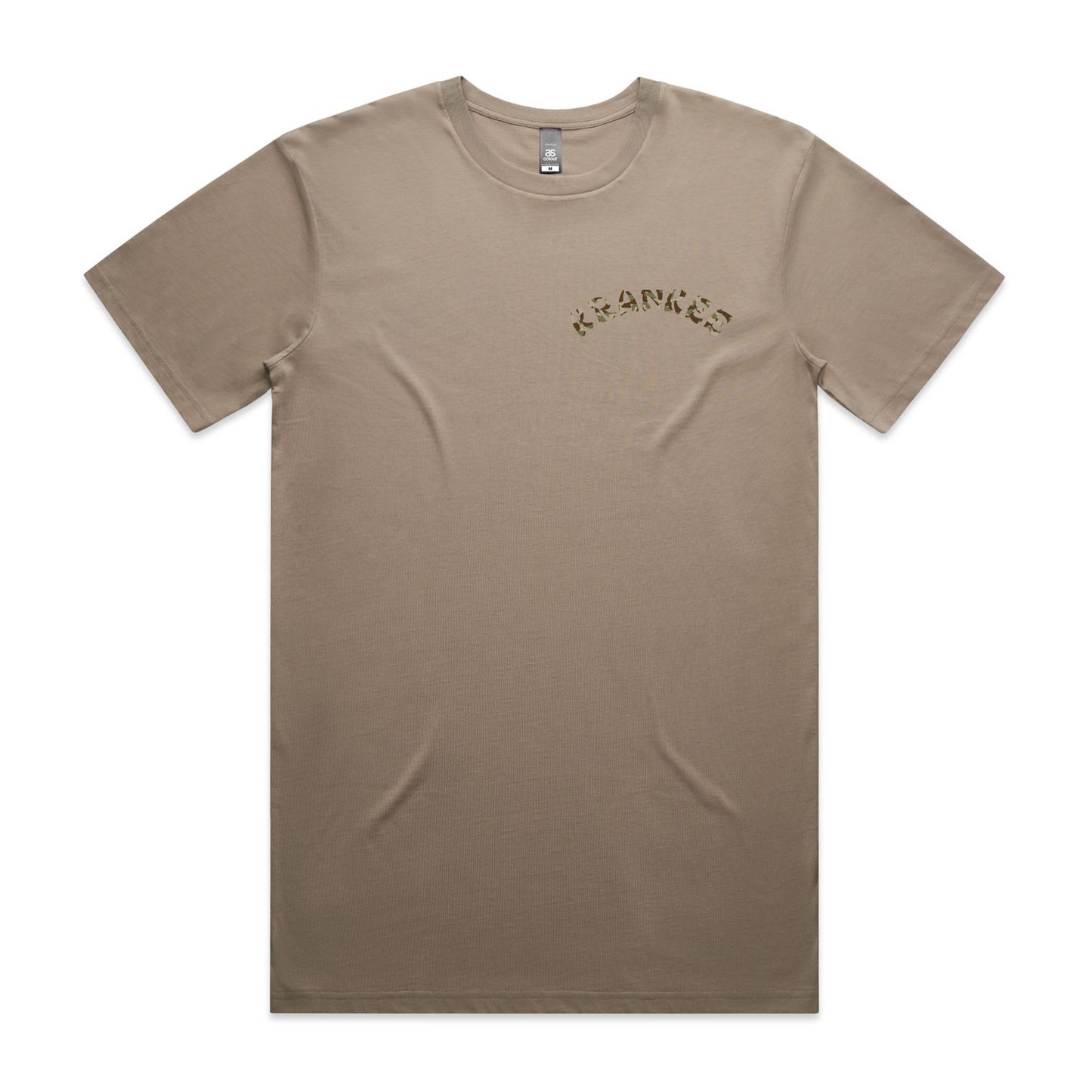 Mens Camo Back Tee