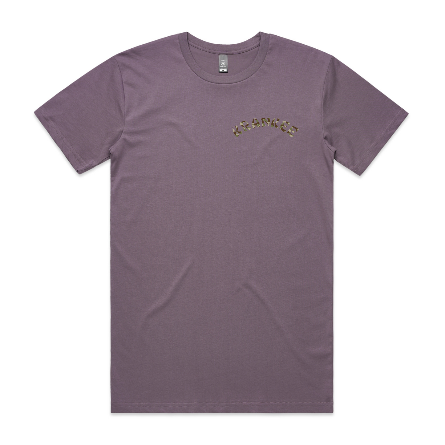 Mens Camo Back Tee
