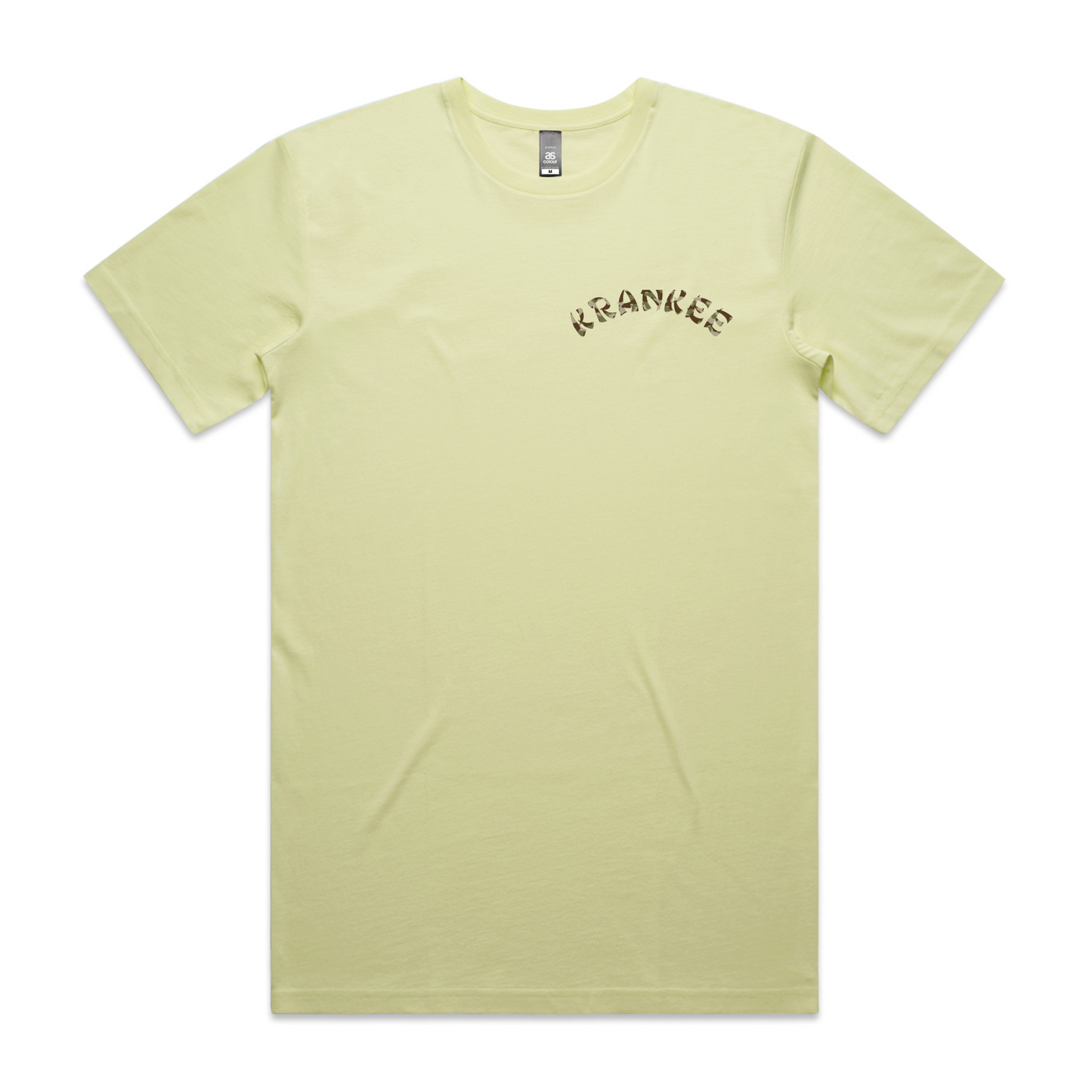 Mens Camo Back Tee