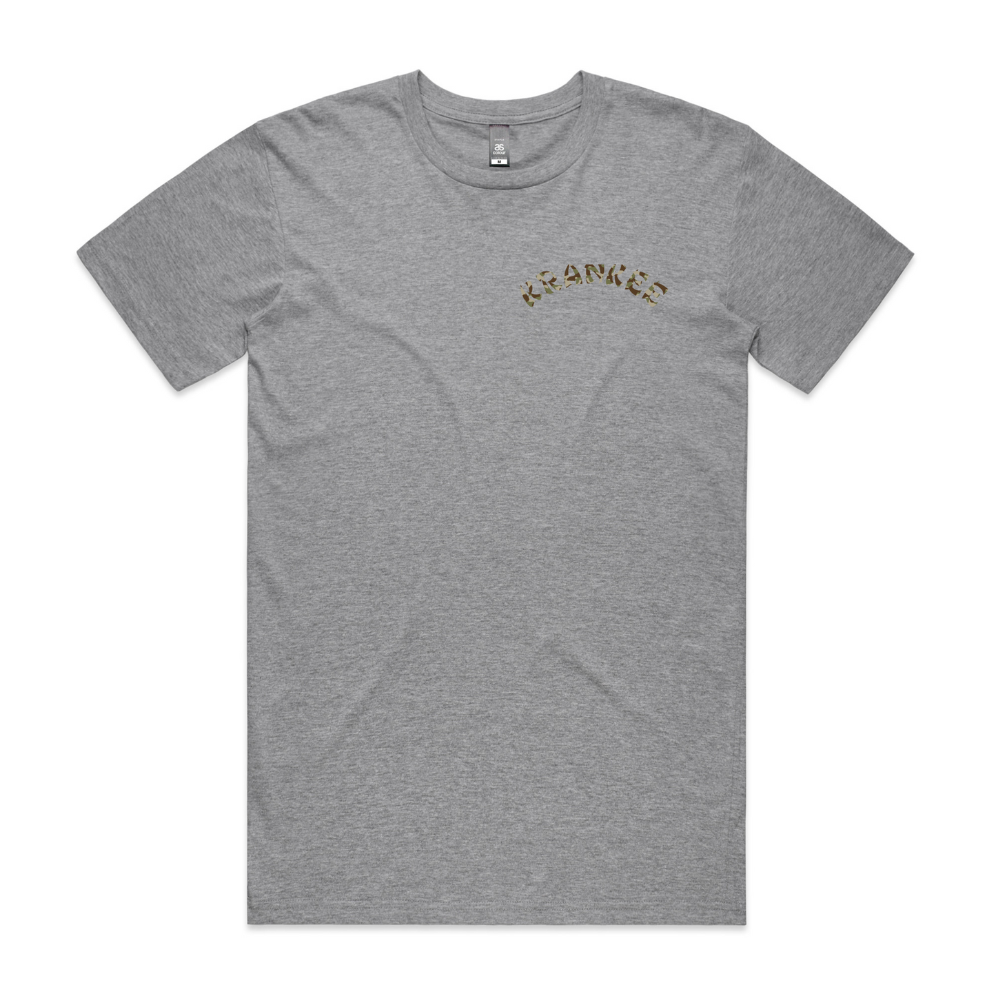 Mens Camo Back Tee