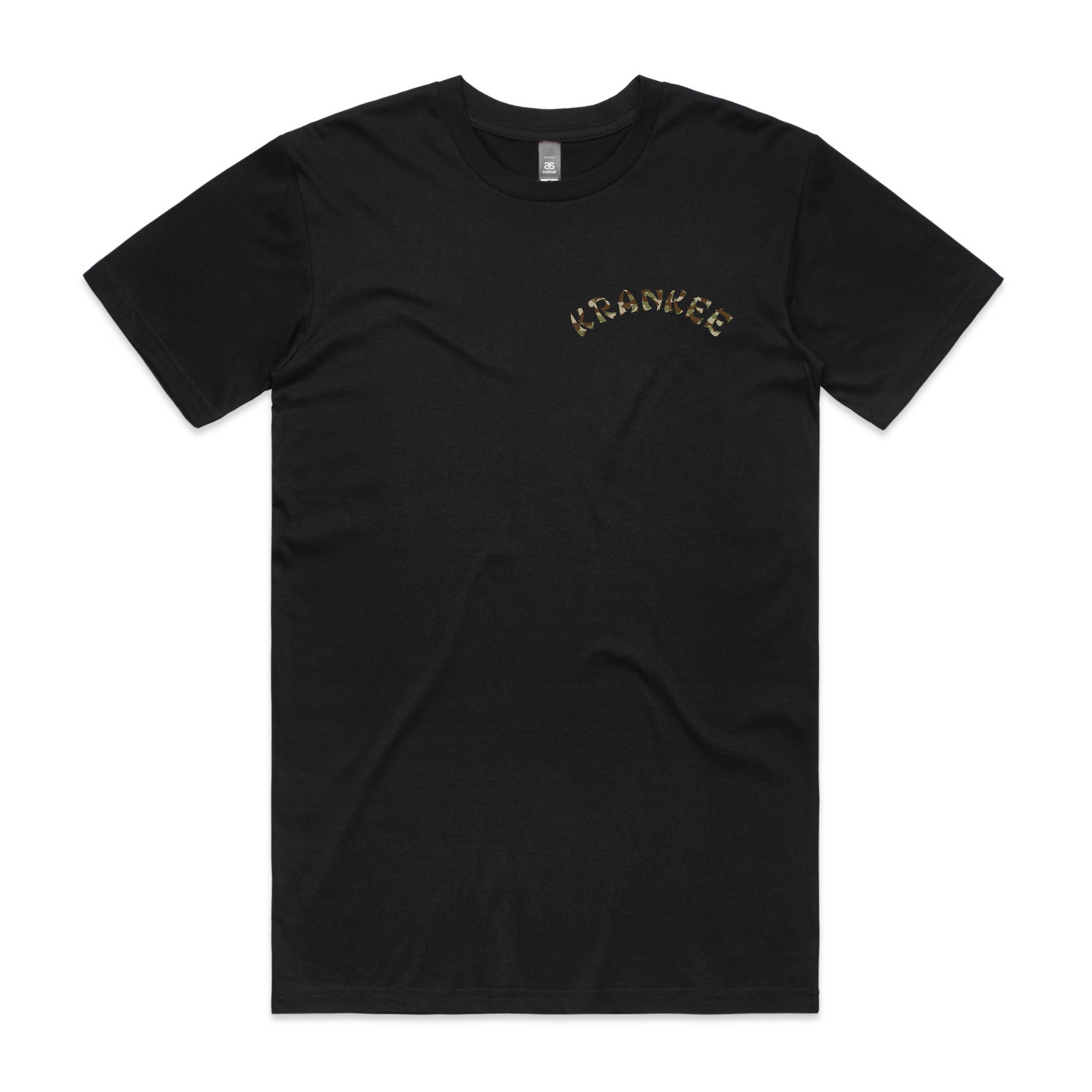 Mens Camo Back Tee