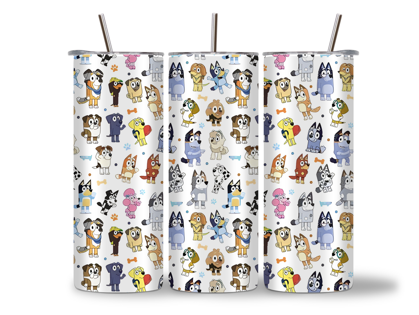 Bluey Characters - Tumbler & Bottle