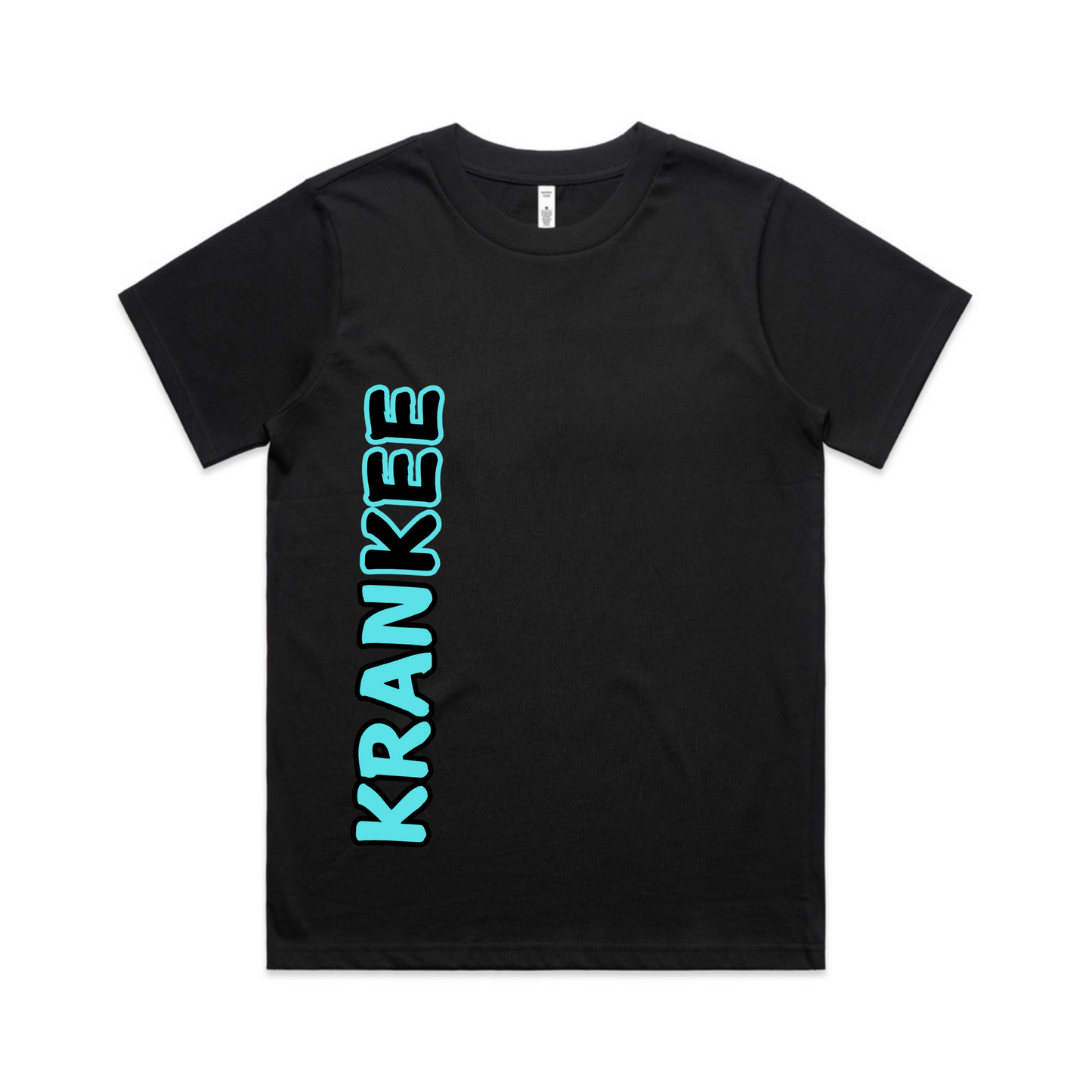 Aqua Krankee Split - Womens Longer Tee