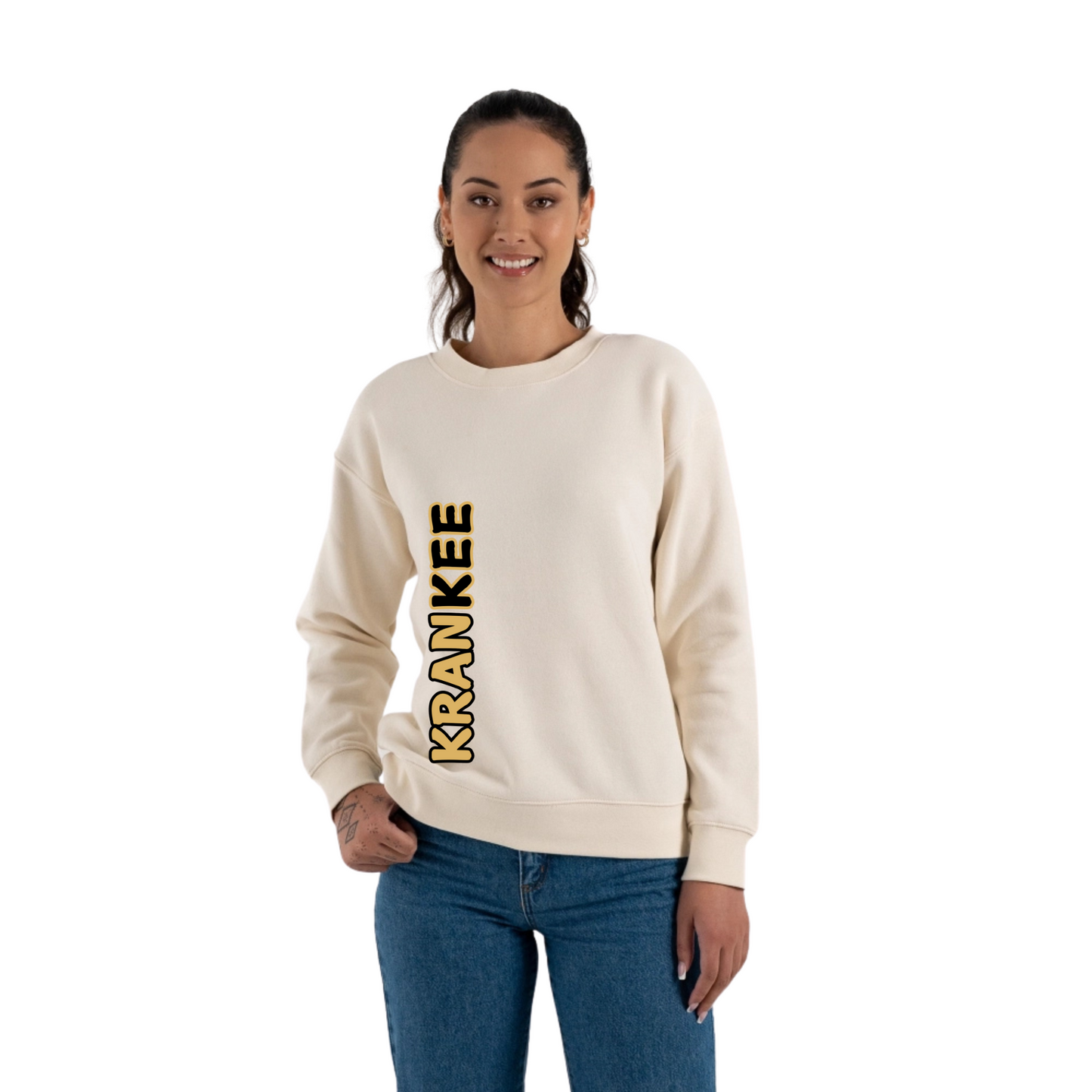 Gold Krankee Split - Womens Crew Neck