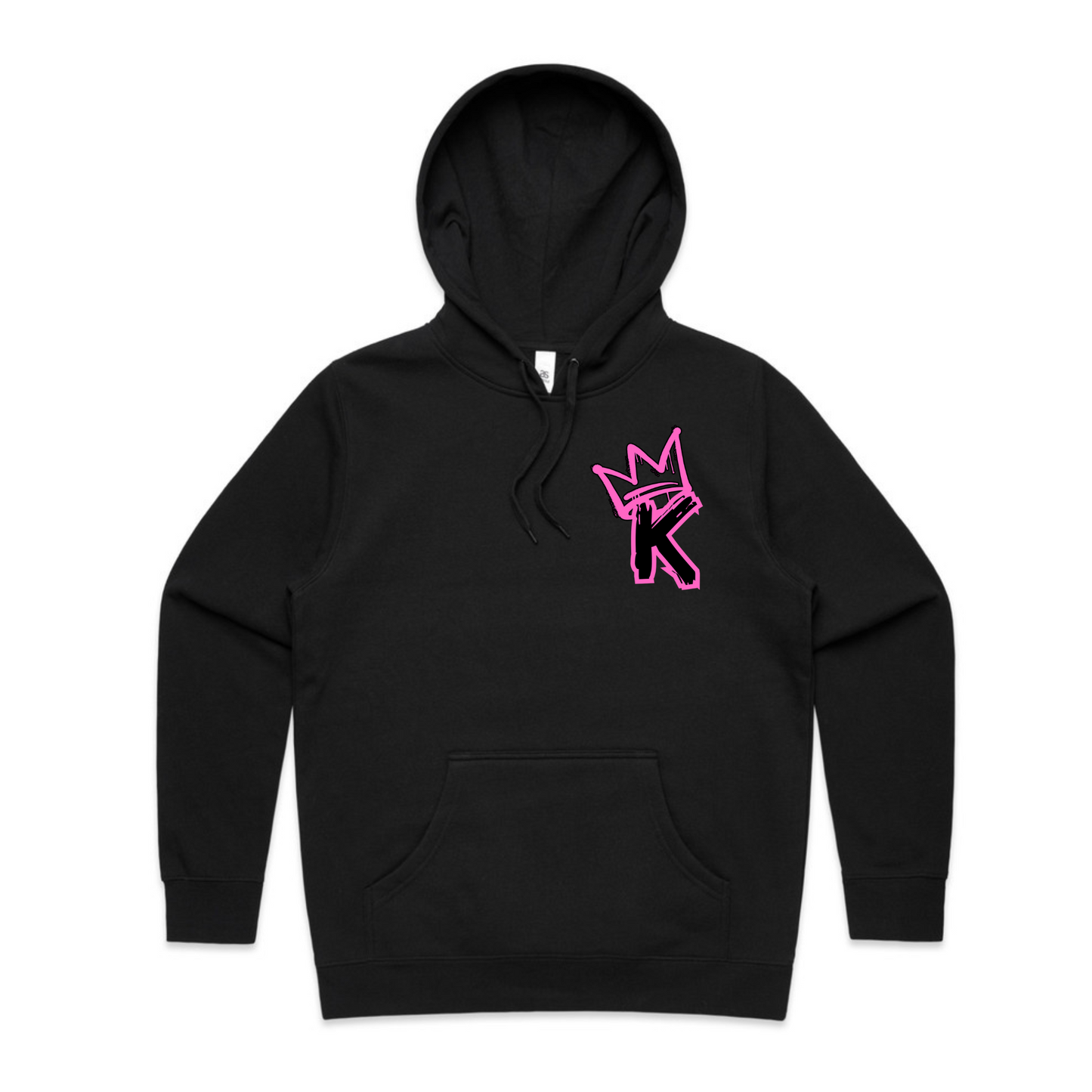Pink Back Crown - Womens Staple Hoodie