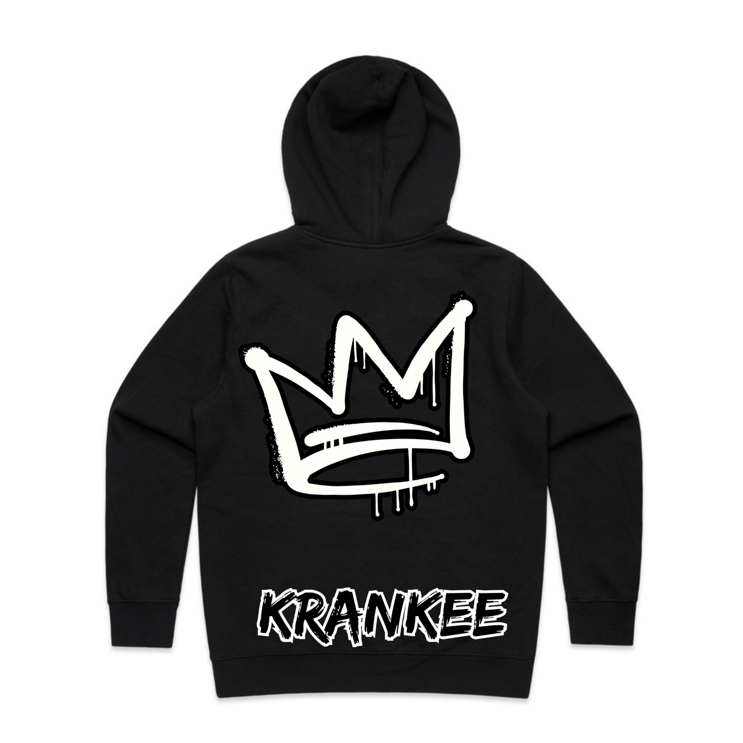 B/W Crown Back - Kids Hoodie