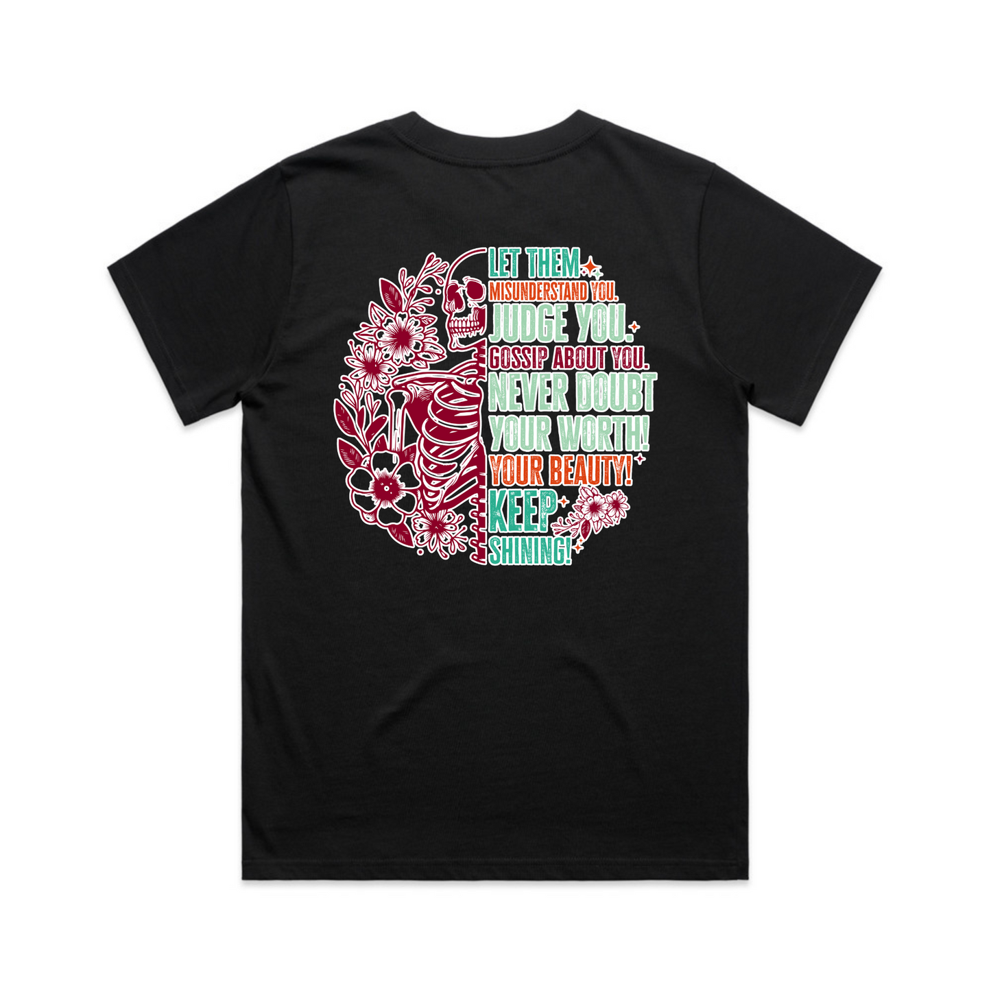 Let Them Skull Back -Womens Original Tee