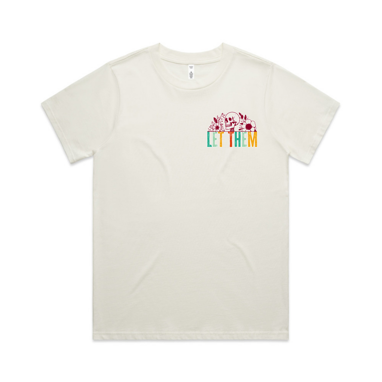 Let Them Skull Back -Womens Original Tee