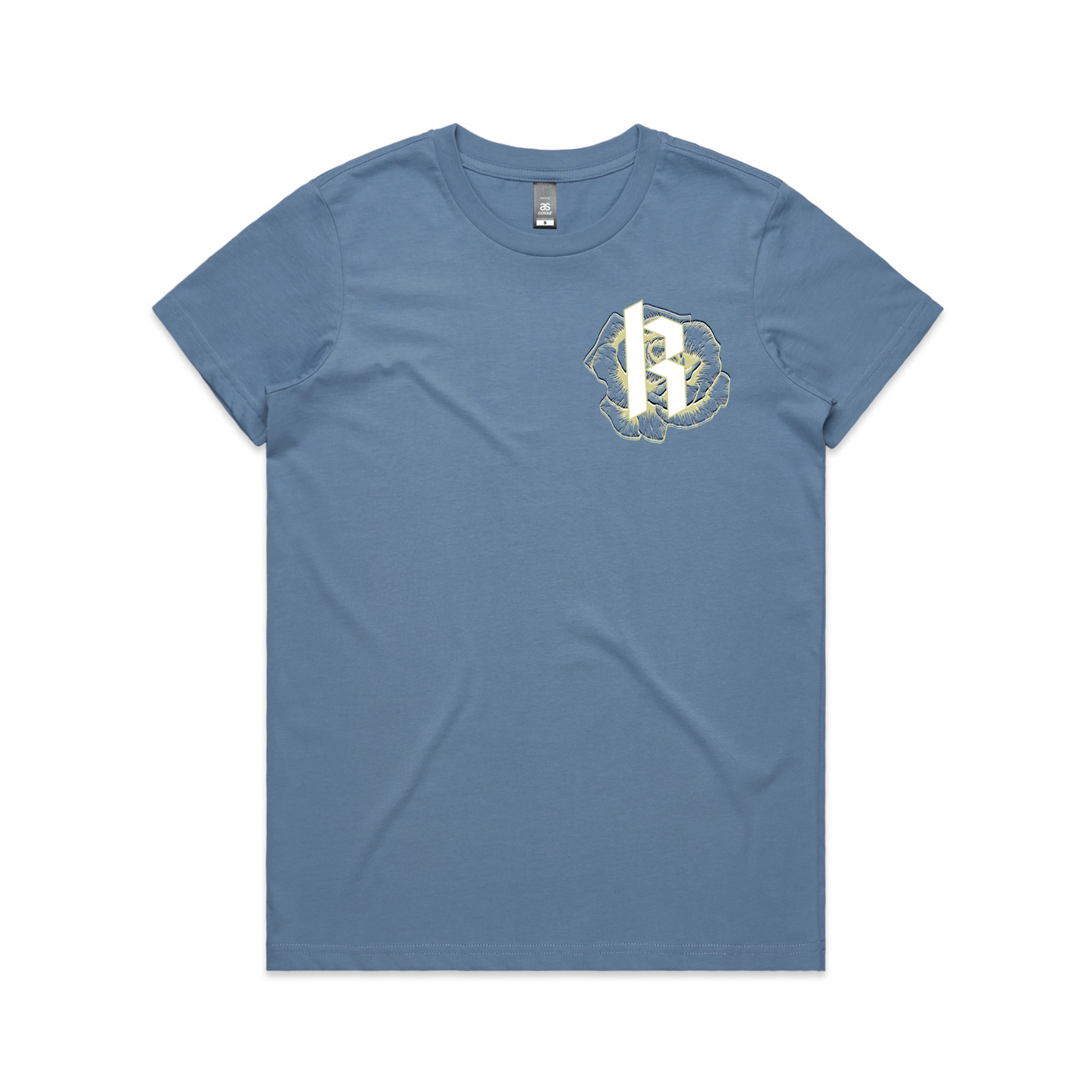 Womens Metallic Skull Tee