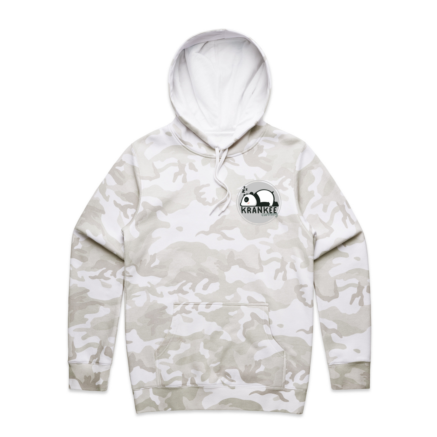 Mens Krankee Panda Hoodie