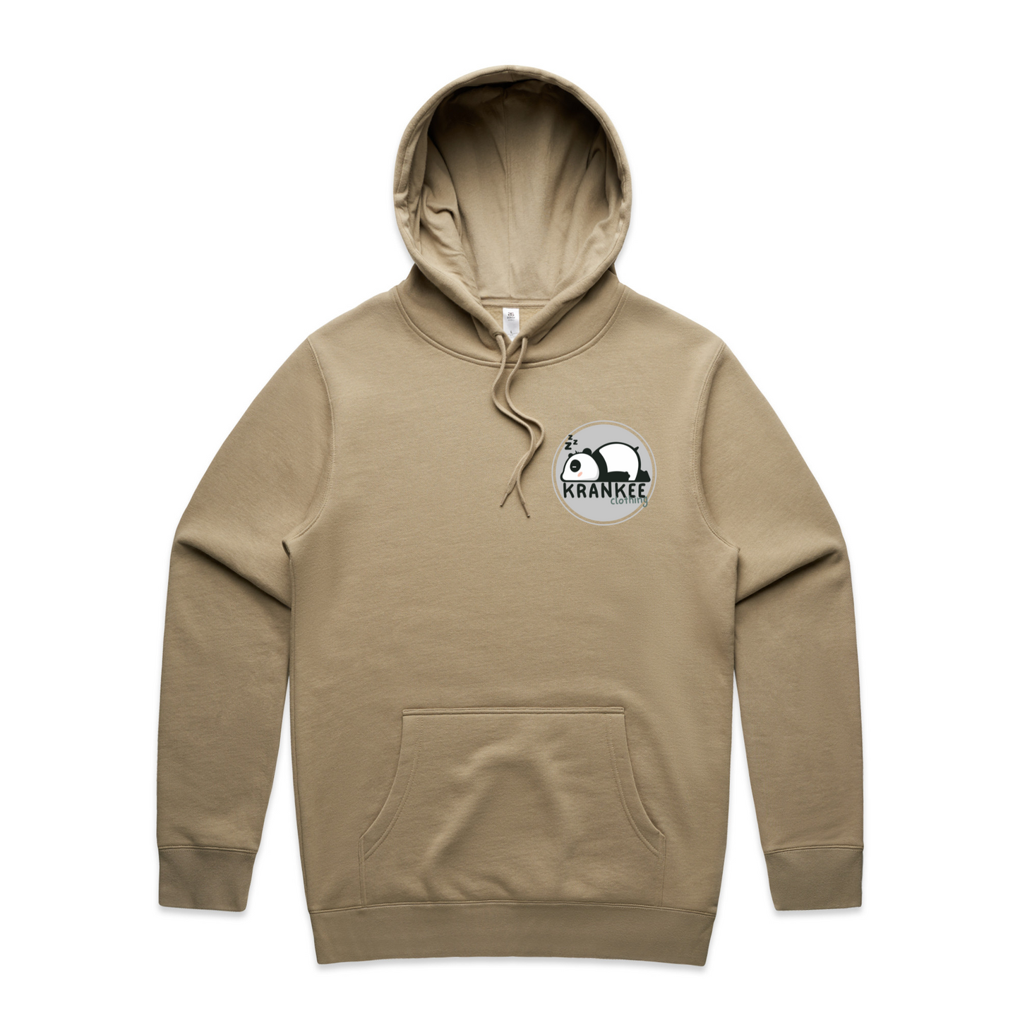 Mens Krankee Panda Hoodie