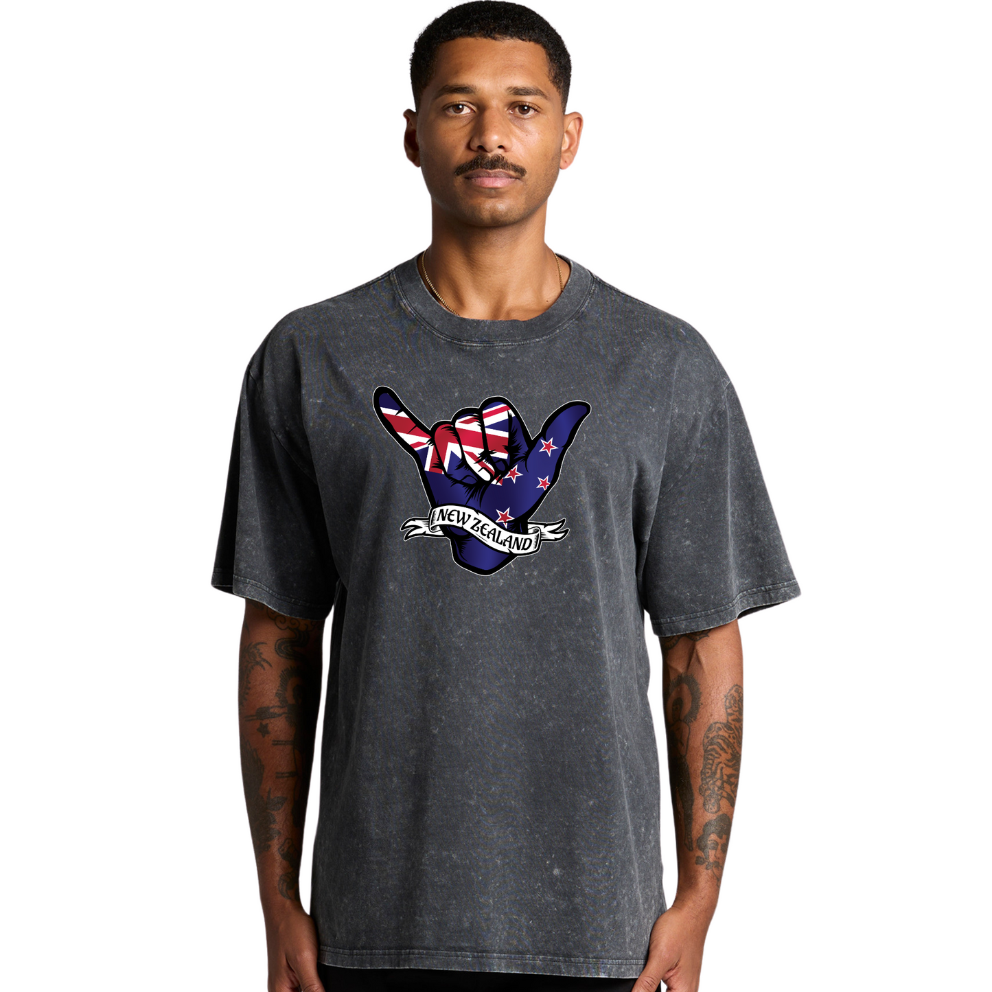 Mens Shaka NZ Heavy Tee