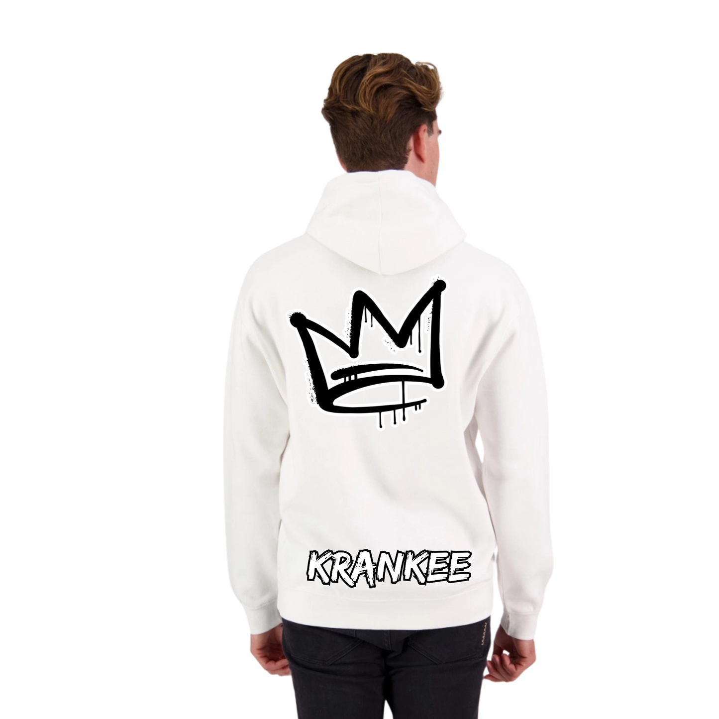 B/W Back Crown - Unisex Tee Hoodie