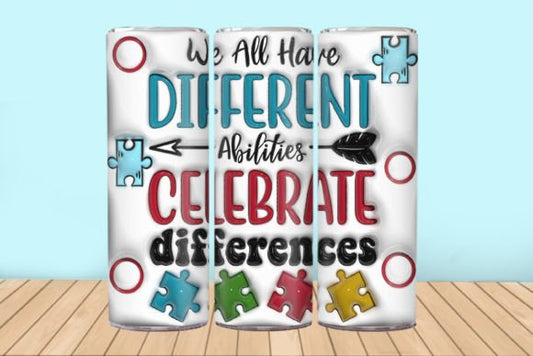 Celebrate Differences - Tumbler & Bottle