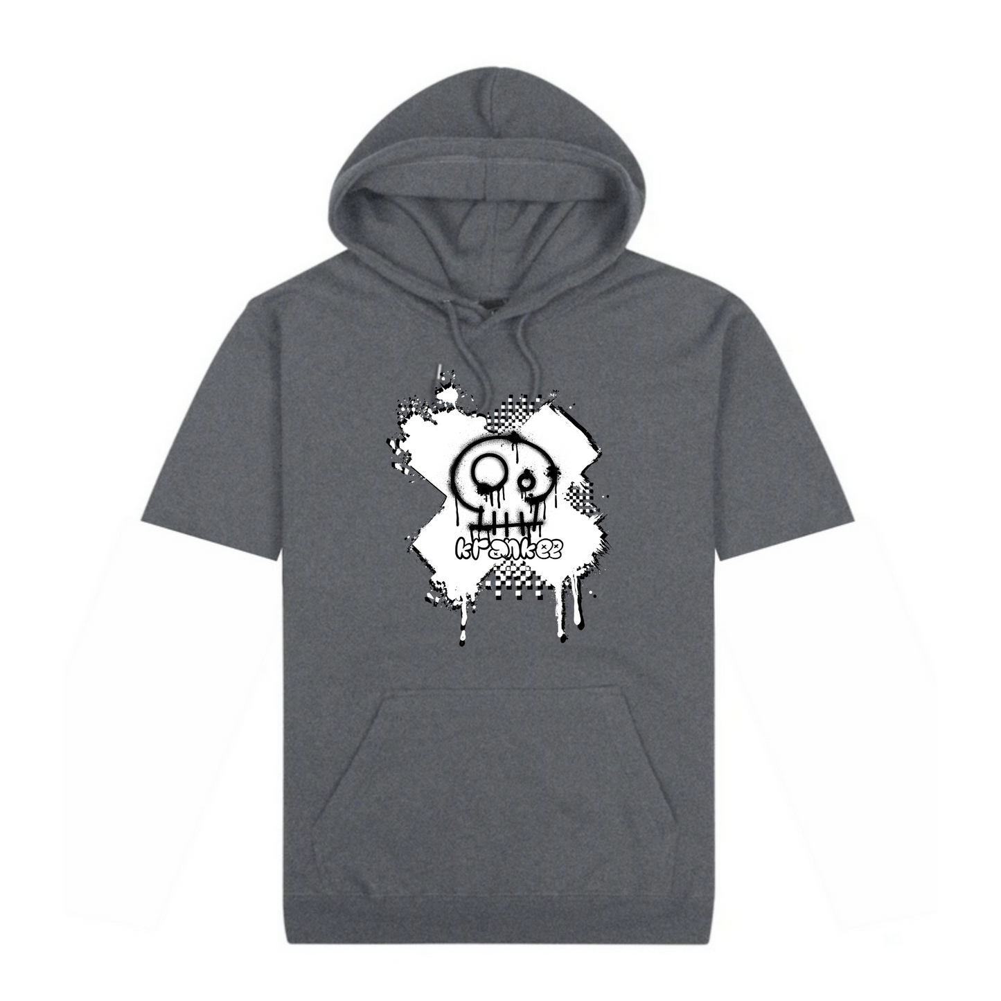 Unisex Spray Paint Hoodie Tee