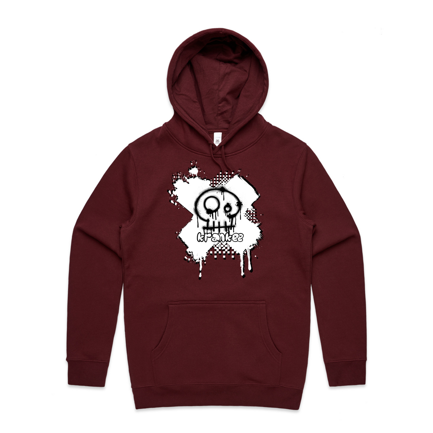 Mens Spray Paint Hoodie