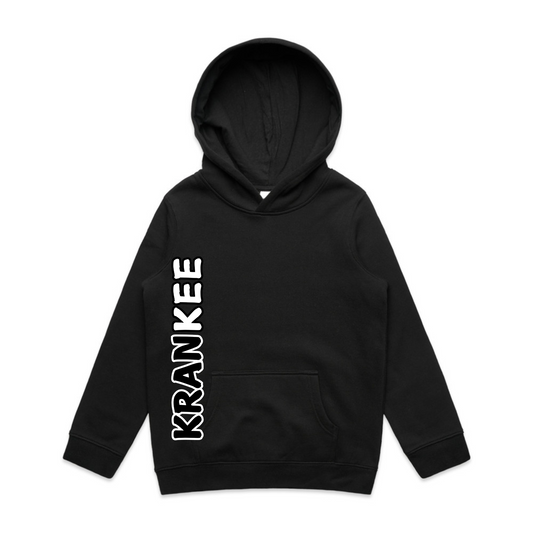 B/W Krankee Split - Kids Hoodie