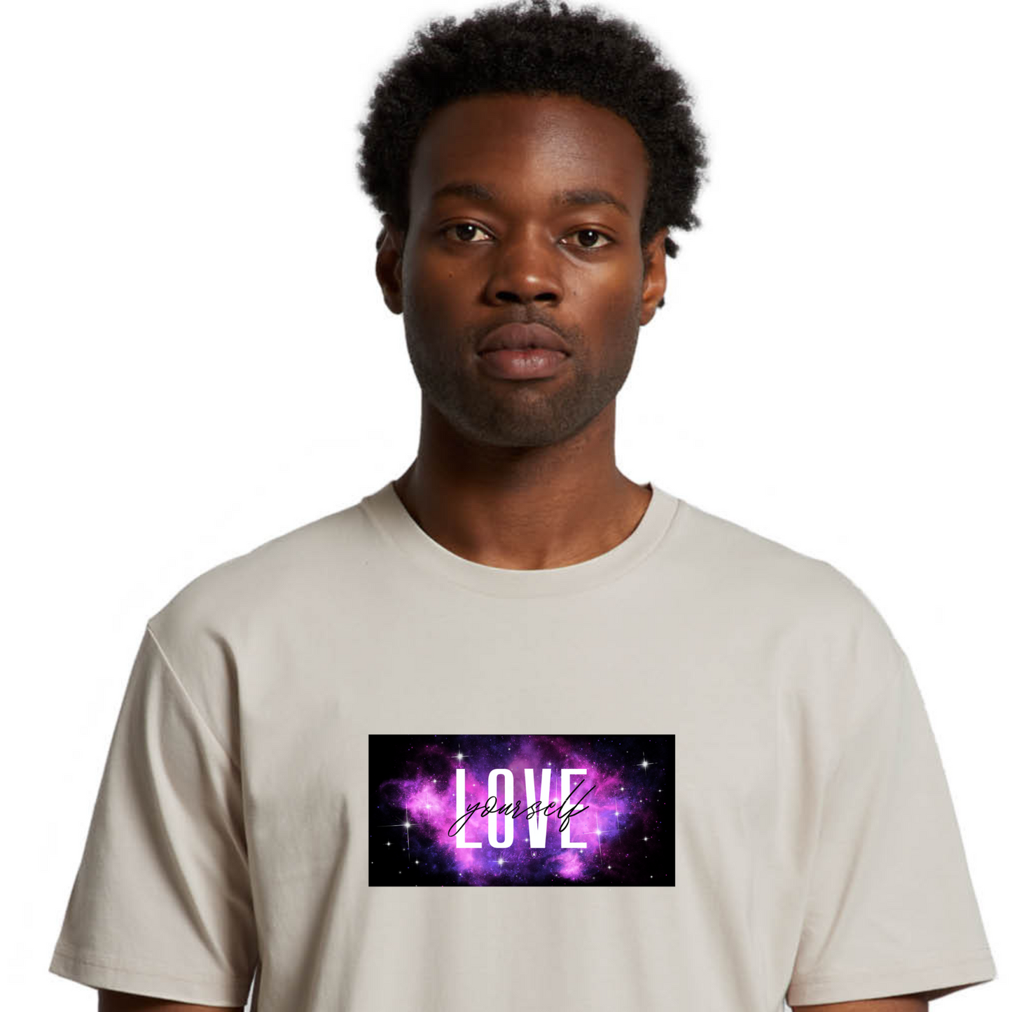 Mens Galaxy Love Tee