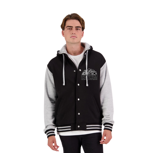 Let Them Skull Back - Unisex Retro Hoodie