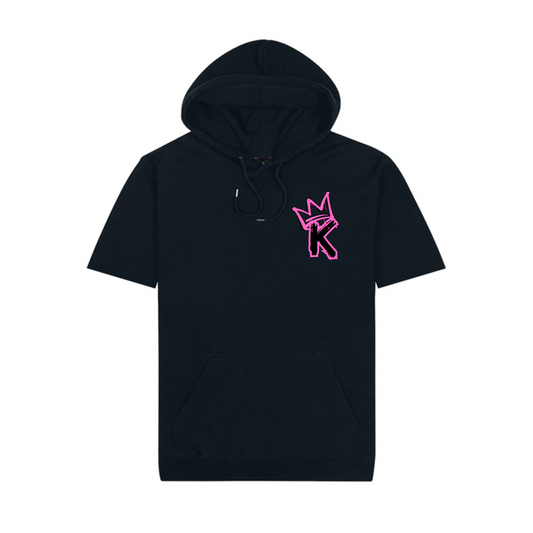 Pink Back Crown - Unisex Tee Hoodie