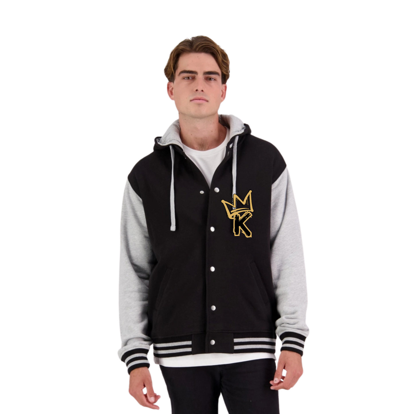 (All Colours) Back Crown - Unisex Retro Hoodie