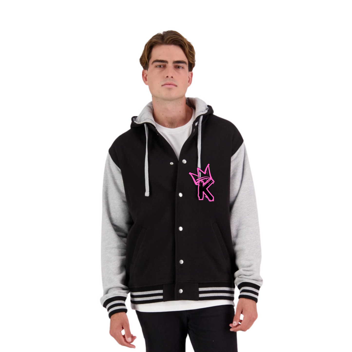 (All Colours) Back Crown - Unisex Retro Hoodie