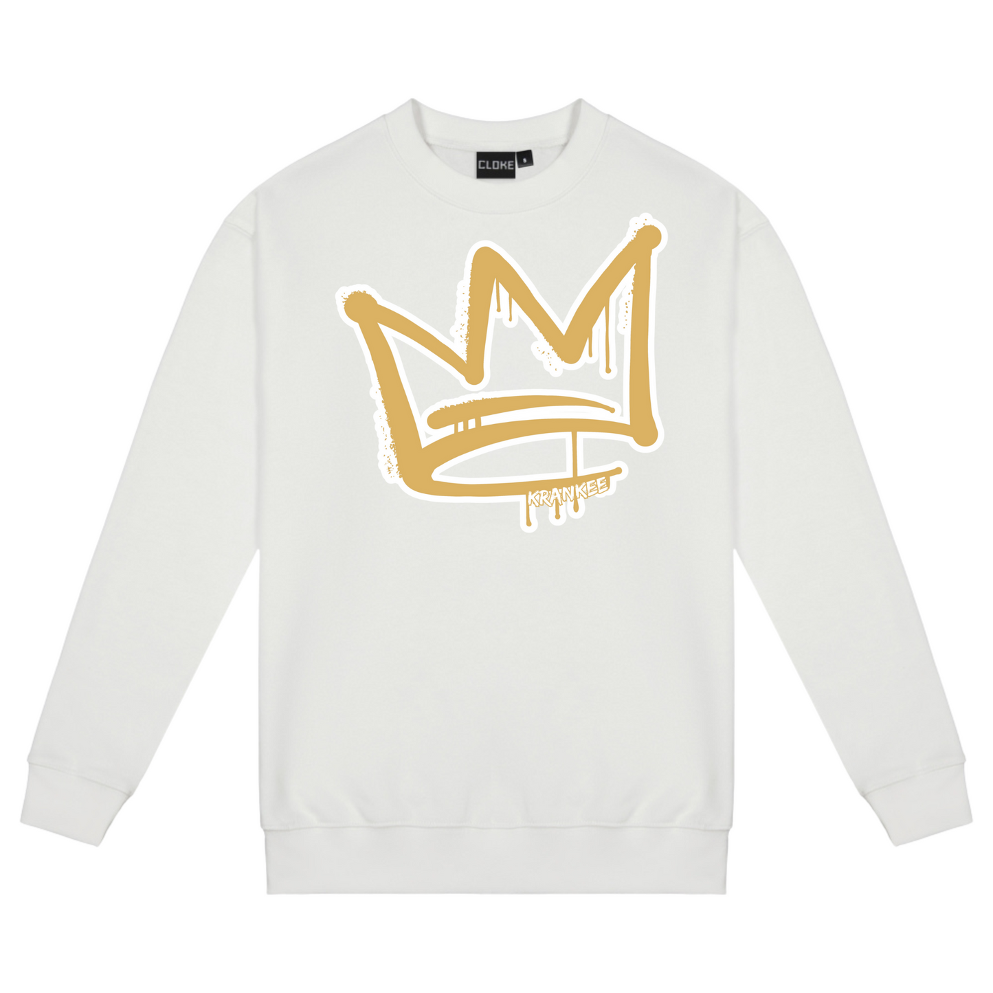 Gold Front Crown - Mens Crew Neck