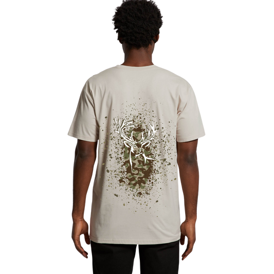 Mens Camo Back PLUS Tee