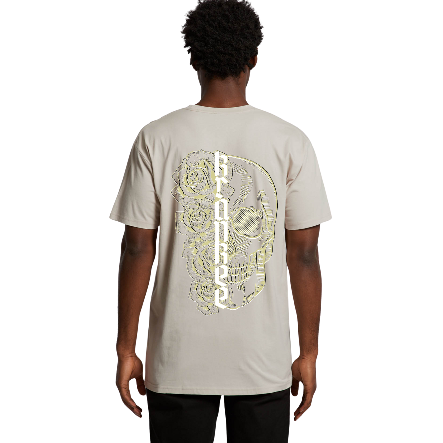 Mens Metallic Skull PLUS Tee
