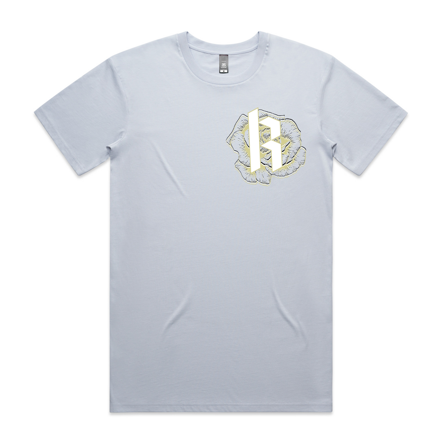 Mens Metallic Skull Tee