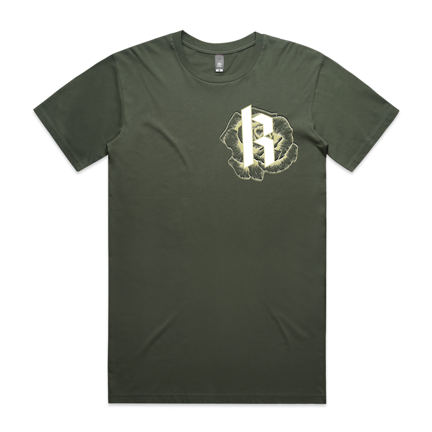 Mens Metallic Skull Tee