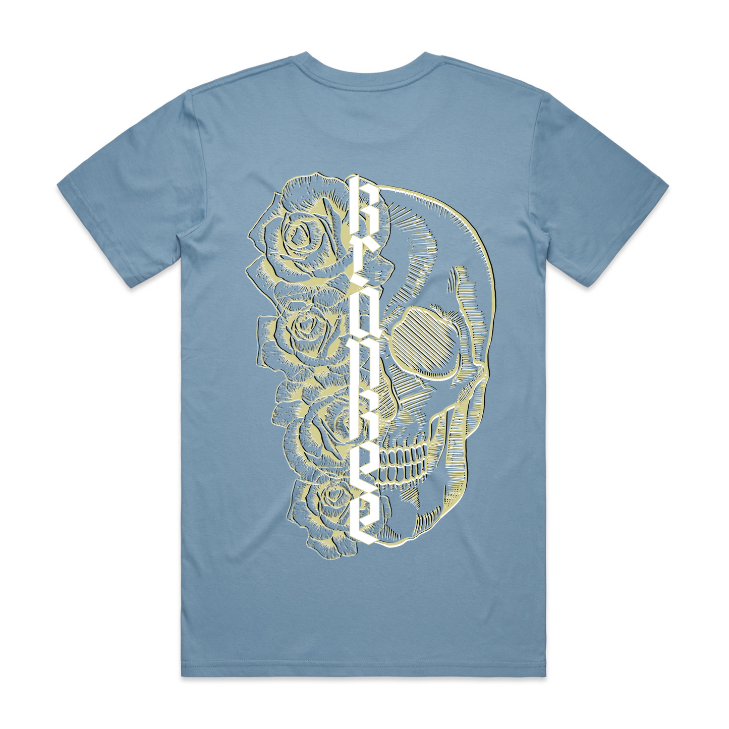 Mens Metallic Skull PLUS Tee