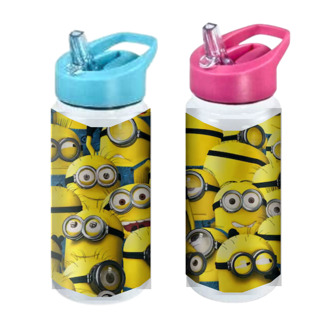 Minions Faces  - Kids Drink Bottle