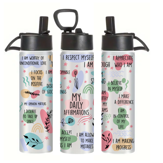 Daily Affirmations - Tumbler & Bottle