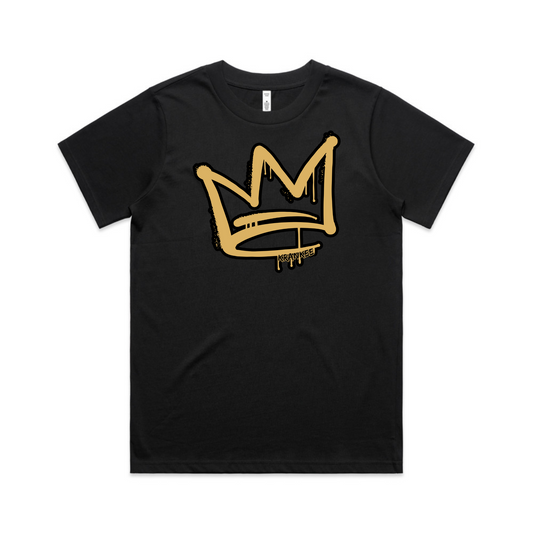 Gold Front Crown - Womens Longer Tee