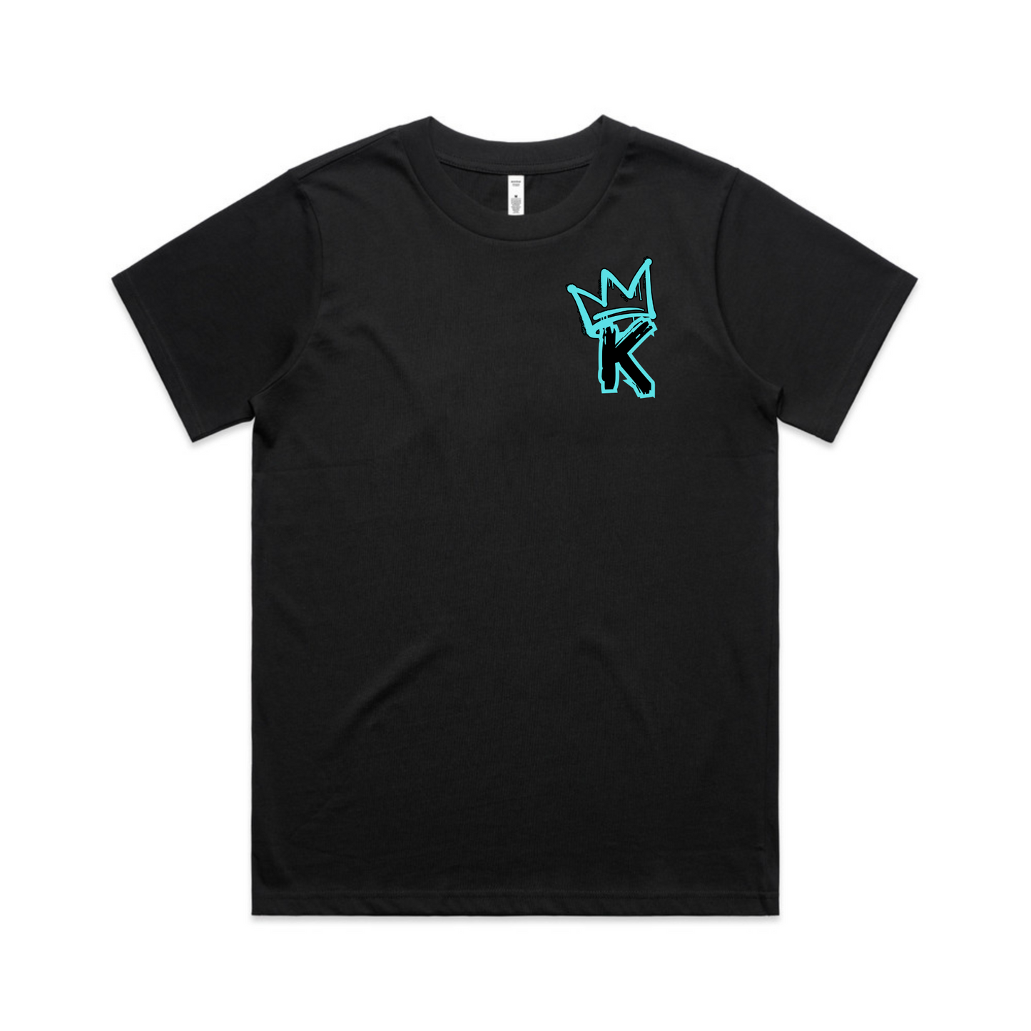 Aqua Back Crown - Womens Longer Tee