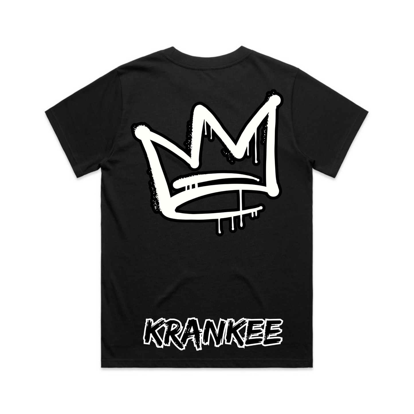 B/W Back Crown - Womens Longer Tee