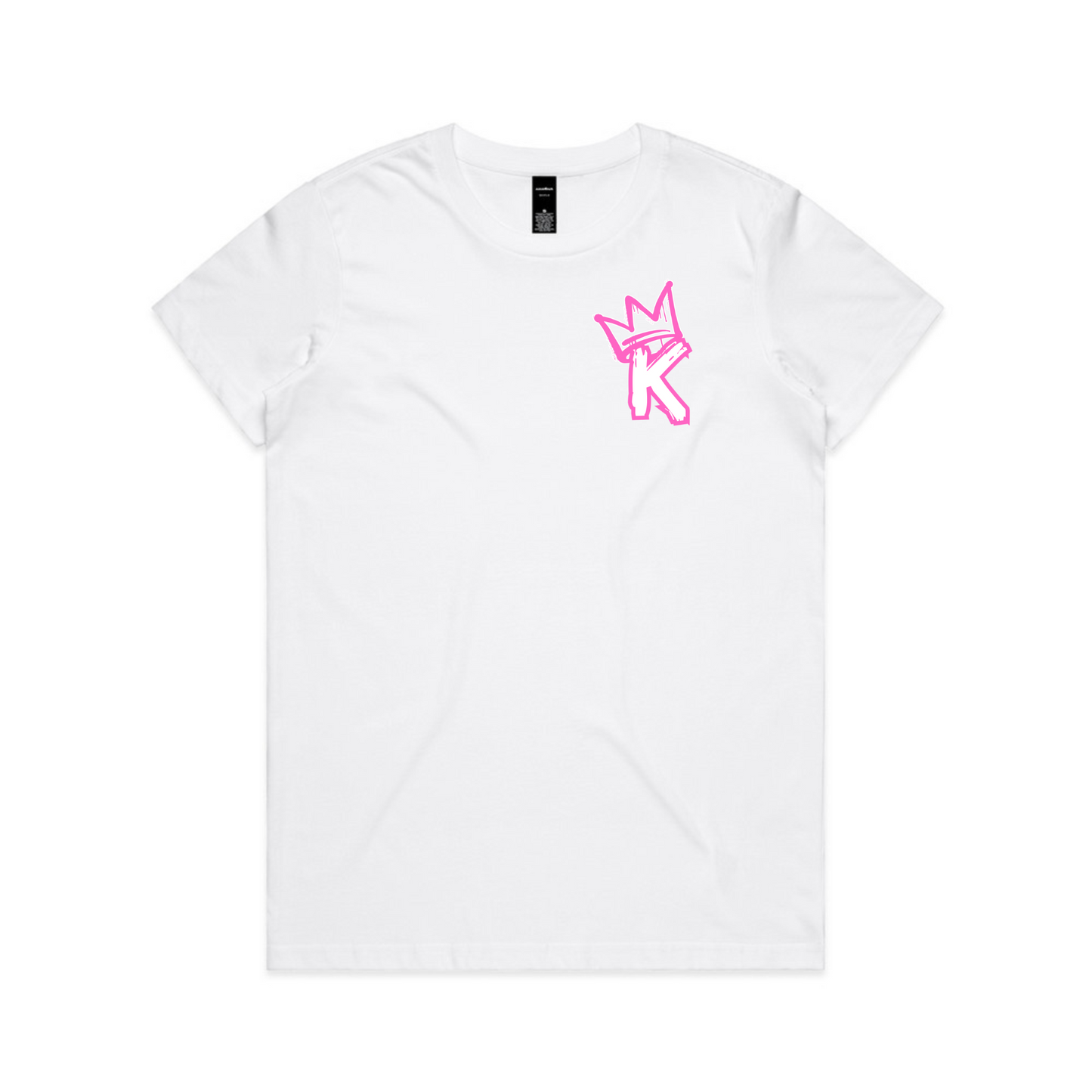Pink Back Crown - Womens Original Tee