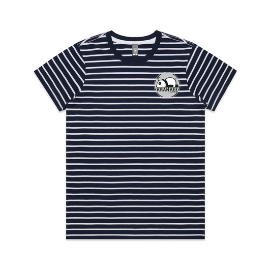 Womens Krankee Panda Stripe Tee
