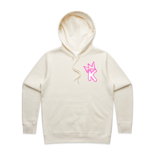 Pink Back Crown - Womens Staple Hoodie
