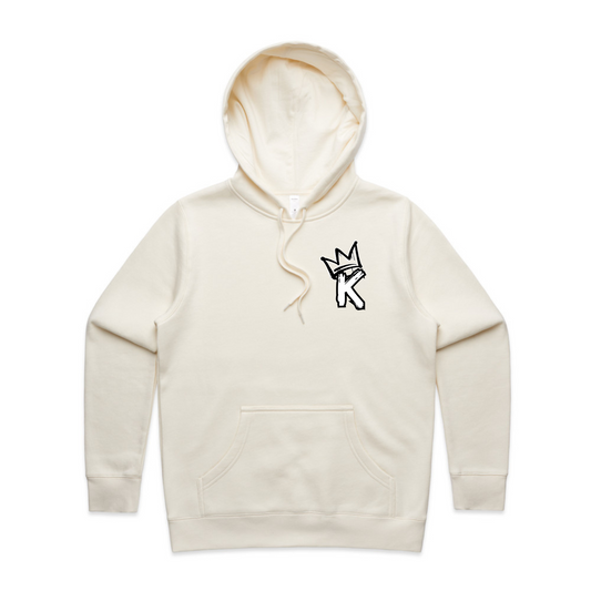 B/W Back Crown - Womens Staple Hoodie