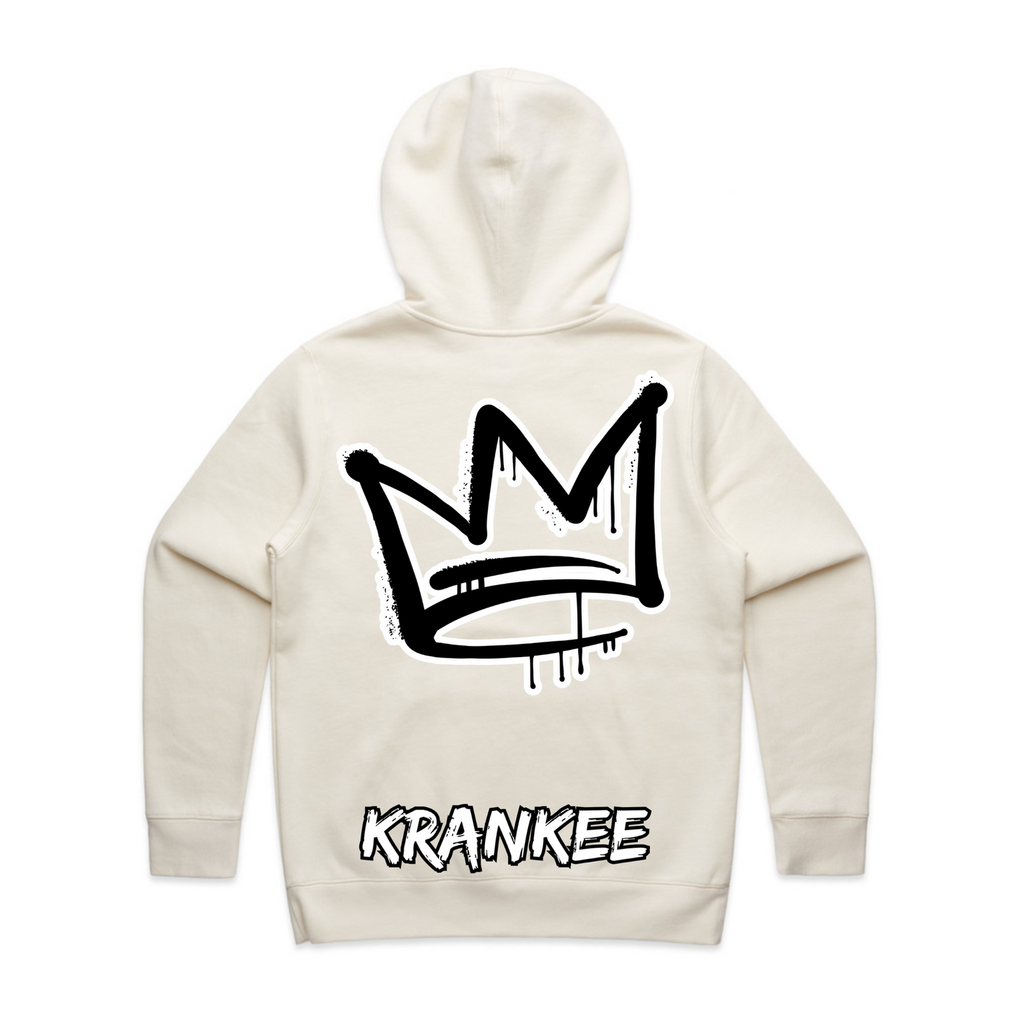 B/W Back Crown - Womens Staple Hoodie