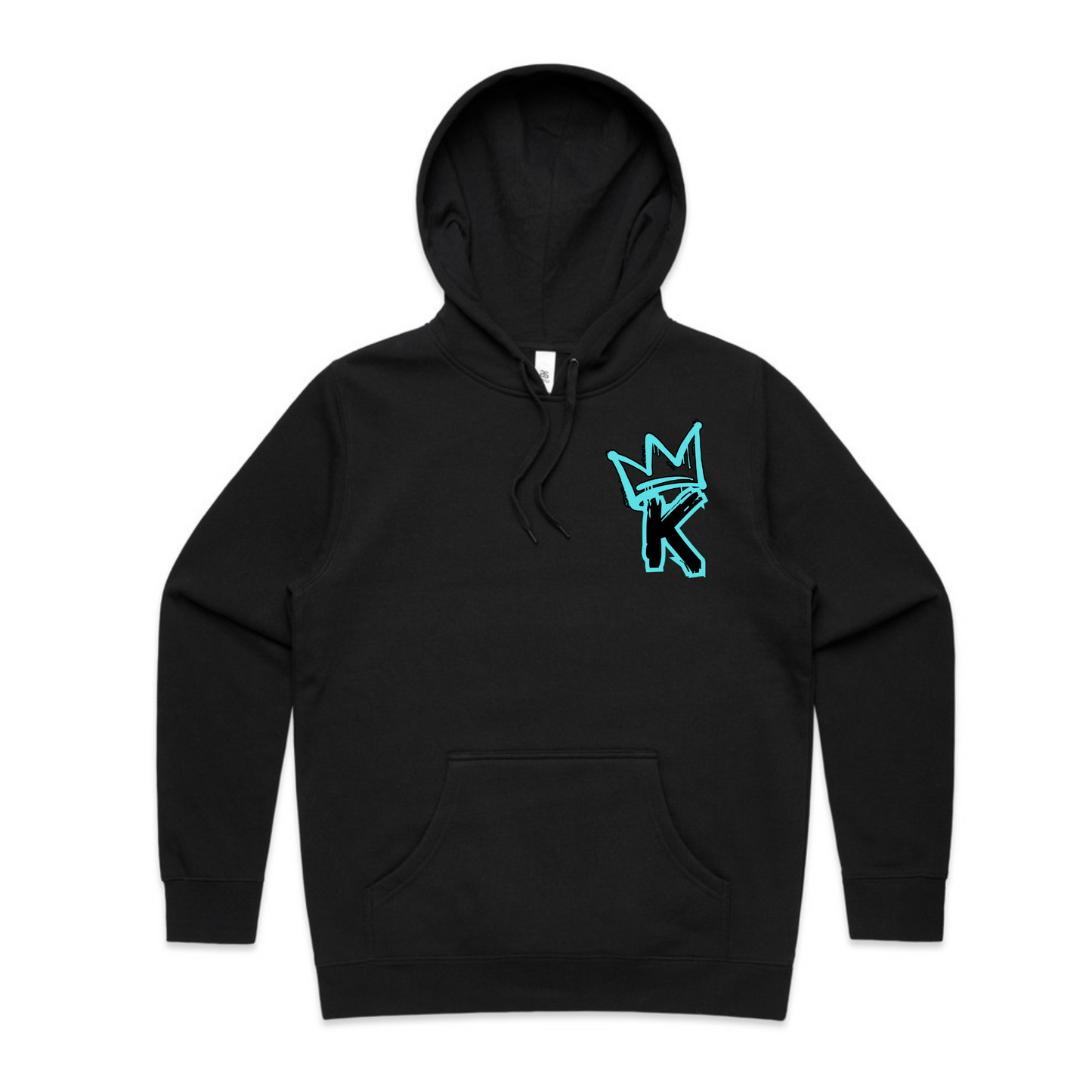 Aqua Back Crown - Womens Staple Hoodie