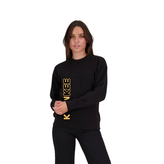 Gold Krankee Split - Womens Crew Neck