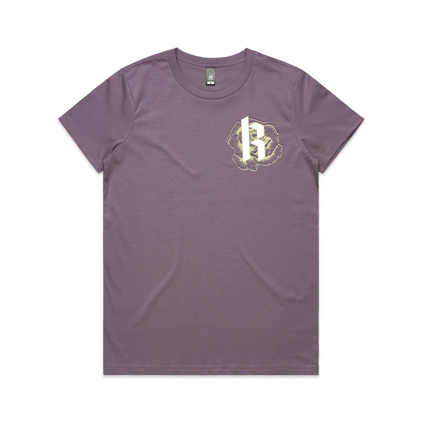 Womens Metallic Skull Tee